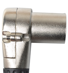 XLR Connector Right Angle Style  Male